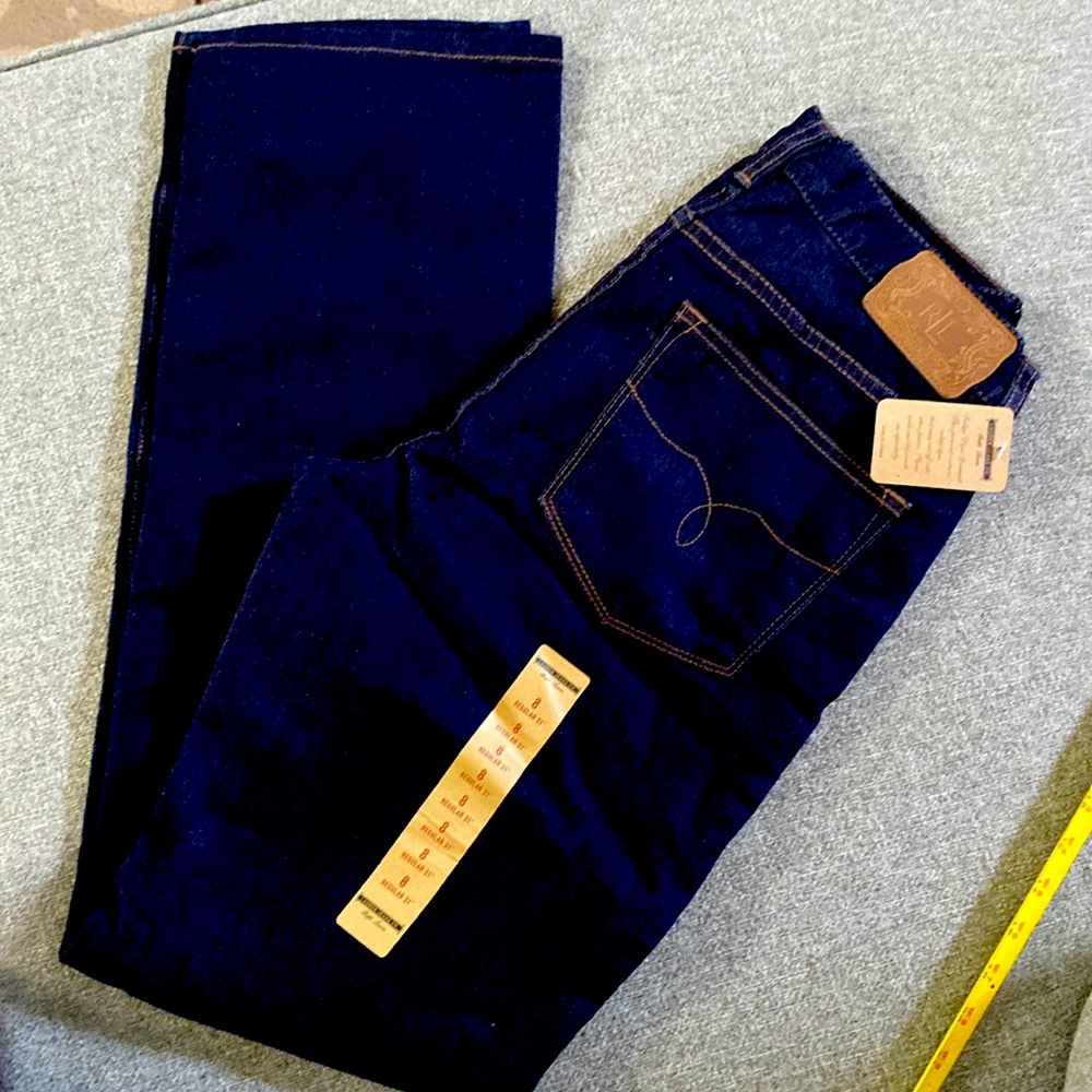 Lauren Ralph Lauren Women’s Jeans, Classic Straight Fit, Size 8